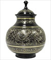 Black Engraved Brass