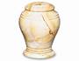 Teak Bell Jar Urn