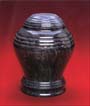 Ebony Bell Jar Urn
