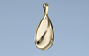 14K Gold Teardrop