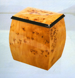 Oblique Burlwood Chest
