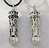 Glass Cylinder Filigree Casing
