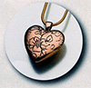Floral Heart Gold