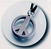Peace Sign Silver