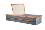 Blue Tapestry Flat Top Cloth Covered