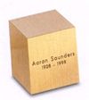 Bronze Cube Keepsake